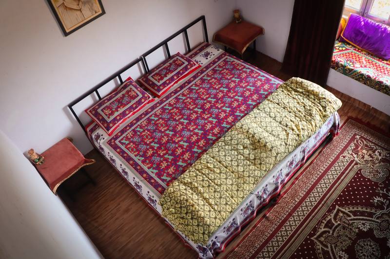 AC double bed room at Umaid Safaris